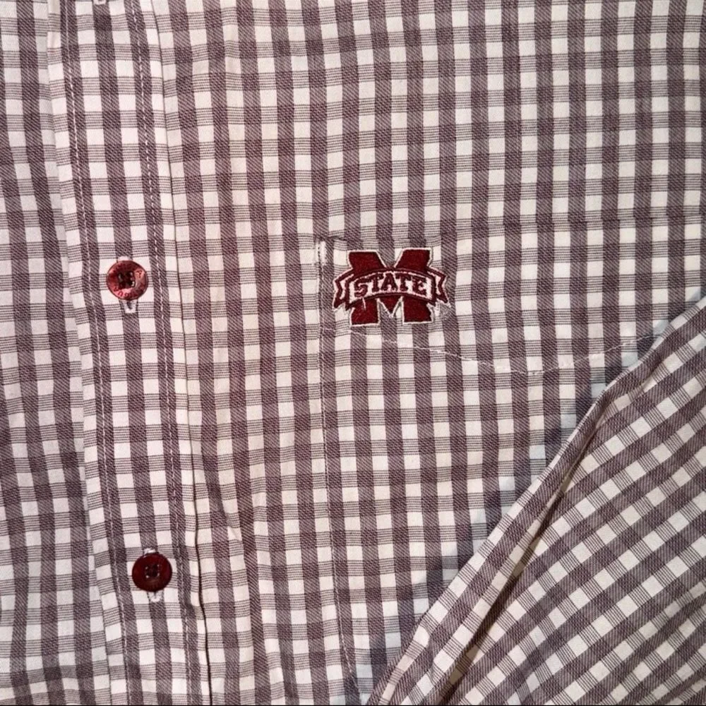 Mississippi State Long Sleeve Button Front Shirt
